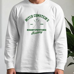 Mitch Cumstein Night Putting Long Sleeve Tee