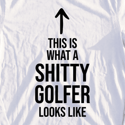 Shitty Golfer Long Sleeve Tee