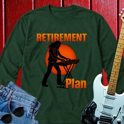 Retirement Keyboard Long Sleeve