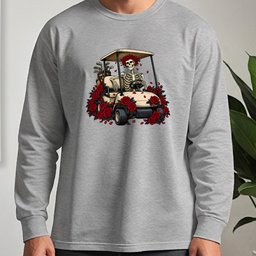 Cart Of The Departed Long Sleeve Tee