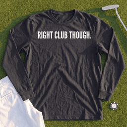 Right Club Though Dimples Long Sleeve Tee