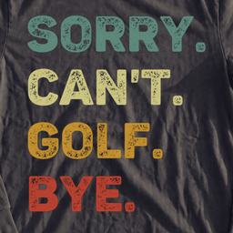 Sorry Can't Long Sleeve Tee