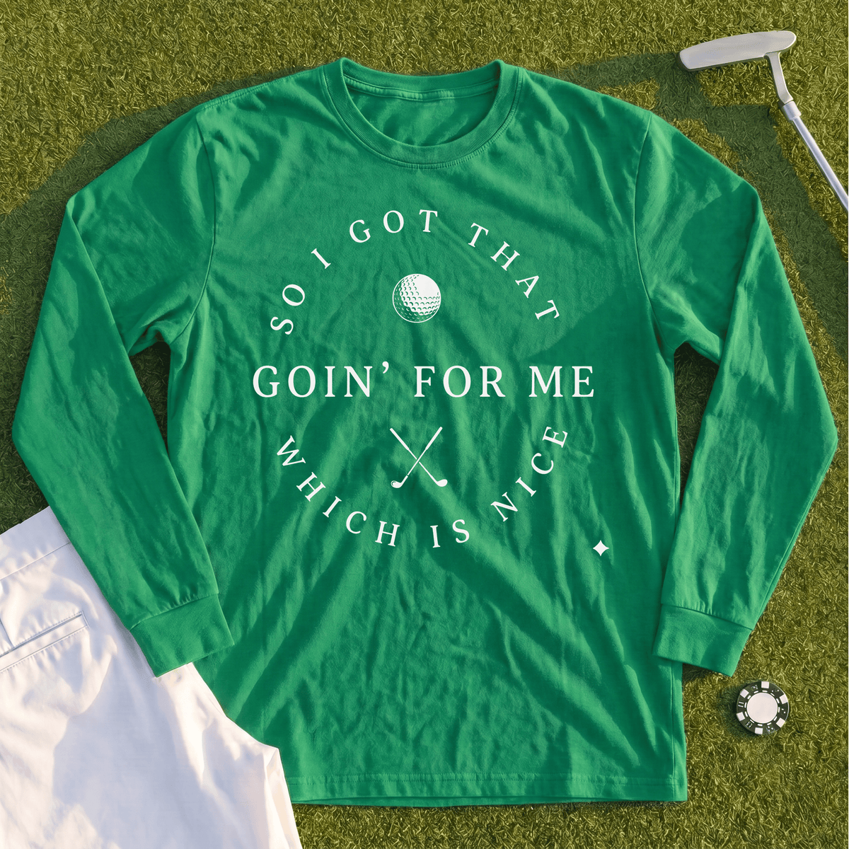 I Got That Going For Me Long Sleeve Tee