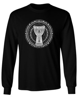 Djembe Drum Art Long Sleeve