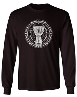 Djembe Drum Art Long Sleeve