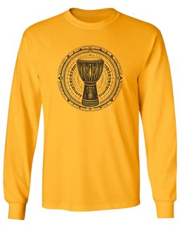 Djembe Drum Art Long Sleeve