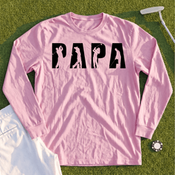Papa Golfer Long Sleeve Tee