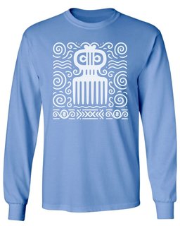 Adinkra Comb Pattern Long Sleeve