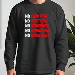 Caddyshack Rules Long Sleeve Tee