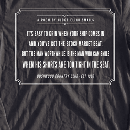 Judge Smails Poem Long Sleeve Tee