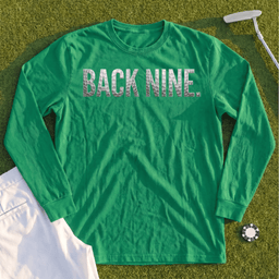 Back Nine Dimples Long Sleeve Tee