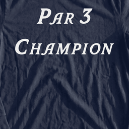 Par 3 Champion Long Sleeve Tee