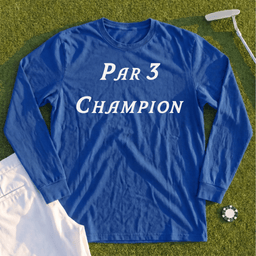 Par 3 Champion Long Sleeve Tee