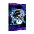 Aquarius Zodiac Horoscope Sign Constellation Canvas Print Astrology Ready to Hang Artwork Framed Matte Canvas 8x10