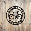 Metal Bike Shop Sign Laser Cut Custom Indoor/ Outdoor Bike Sign Personalised Bike Shop Custom Metal Bike Shed Sign