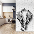 Metal Wall Art Metal Elephant Decor Home Office Living Room Decoration Wildlife Lover Gift Wall Hangings Birds And