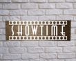 Theater Sign Showtime Sign Wooden Home Theater Sign Wood Sign Movie Room Decor Theater Sign Showtime Sign Wooden Sign