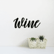 Metal Wine Sign Wine Wall Word Wine Decor For Wall Kitchen Decor Wine Lover Gift Wine Word Art Home Bar Sign Metal Wall