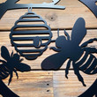 Honey Bee Sign Personalized Custom Metal Sign Bee Sign Gift For Bee Keeper