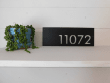 House Number Plaque Address Sign Door Number Metal House Number Metal Art Address Number Number Sign