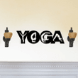 Yoga Metal Wall Sign Yoga Wall Art Breathe Wall Art Yoga Poses Metal Wall Art Yoga Studio Decor Yoga Decor Yoga Gift