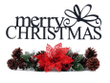 Merry Christmas Metal Sign With Bow - Black Xmas Decor Christmas Decor Holiday Decor Christmas Christmas