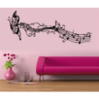 Metal Wall Decor Metal Music Decor Butterfly And Melody Notes Art Home Living Room Decoration Wall Hangings Music Lover