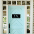 Large Custom Metal Address Sign - Modern Address Sign - Outdoor Address Sign - House Numbers - Metal Address Signaddress