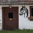 Metal Wall Art Metal Horse Head Art Horse Head Sign Metal Wall D�cor Indoor Outdoor Decor Farmhouse Decoration