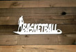 Metal Basketball Sign Boys Room Decor Sports Decor Basketball Word Art Man Cave Decor Father's Day Gift Gift For Him