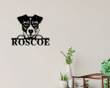Jack Russell Terrier Dog Sign Jack Russell Terrier Metal Sign Jack Russell Terrier Name Sign Pet Name Sign Dog Lover
