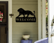 Lion Welcome Sign Metal Lion Sign Welcome Sign Front Door Welcome Sign Welcome Sign Front Porch Welcome Sign Front Door