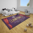 Personalized Home Theater Area Rug Carpet Vintage Home Decor Gift Idea 3
