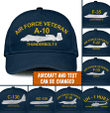 Personalized Baseball Cap, Custom Print, Embroidered Us Military Aircraft Classic Baseball Cap Veteran Gifts
