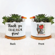 Personalized Love Teacher Plant Pot, Plant Pot To Classroom Decoration Gifts, Decorate The Desk, Plant Pot For Teacher Appreciation Gift