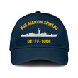 Uss Marvin Shields De_ff-1066 Classic Cap, Custom Print/embroidered Us Navy Ships Classic Baseball Cap, Gift For Navy Veteran