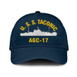 U.s.s. Taconic Agc-17 Classic Cap, Custom Print/embroidered Us Navy Ships Classic Baseball Cap, Gift For Navy Veteran