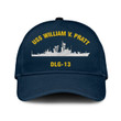 Uss William V. Pratt Dlg-13 Classic Cap, Custom Print/embroidered Us Navy Ships Classic Baseball Cap, Gift For Navy Veteran
