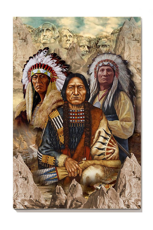 American Indian Home Decor Wall Art For Indigenous Americans Canvas Framed Prints, Canvas Paintings