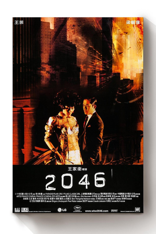 2046 Chinese Romantic Movie Promote Canvas