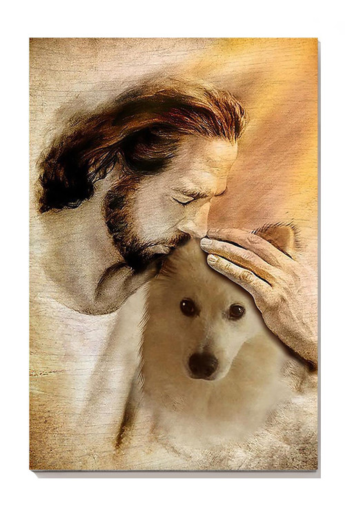God Hold Alaska Dog God Wall Art For Home Decor Dog Lover Gift Canvas Gallery Painting Wrapped Canvas Framed Gift Idea Framed Prints, Canvas Paintings