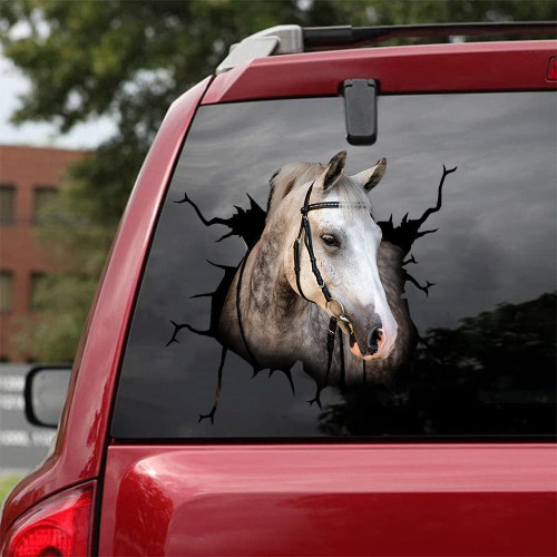 Andalusian Horse Crack Decal Sticker Car Your Cute Jeans Vinyl Decals For Cars , Doctor Symbol Sticker For Car
