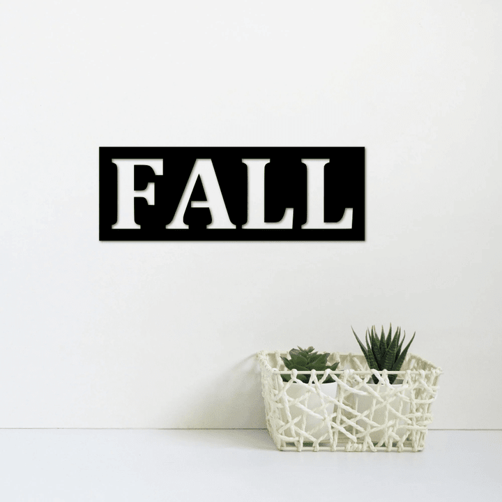 Fall Sign - Metal Wall Art - Fall Kitchen Sign - Kitchen Decor - Fall Harvest Sign - Fall Housewarming Gift - Fall Metal