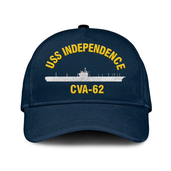 Uss Independence Classic Cap, Custom Print/embroidered Us Navy Ships Classic Baseball Cap, Gift For Navy Veteran