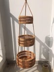 Seagrass Fruit Hanging 3-Tier Baskets