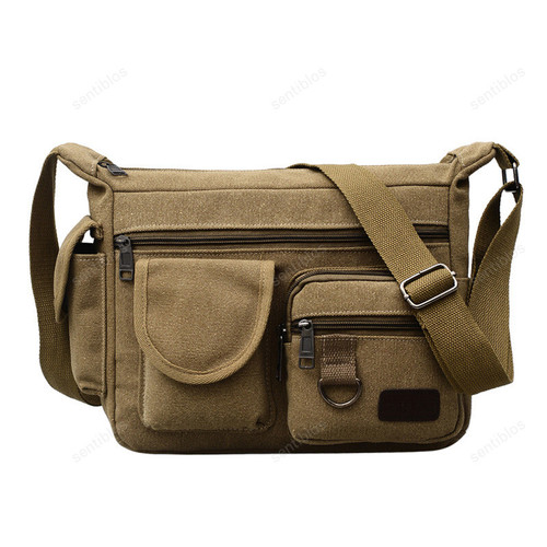 Canvas Outdoor Shoulder Bag for Men
