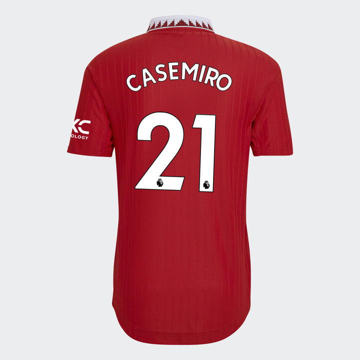 Casemiro #21 Manchester United 2022/23 Home Player Jersey - Red
