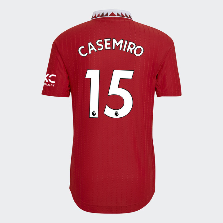 Casemiro #15 Manchester United 2022/23 Home Player Jersey - Red