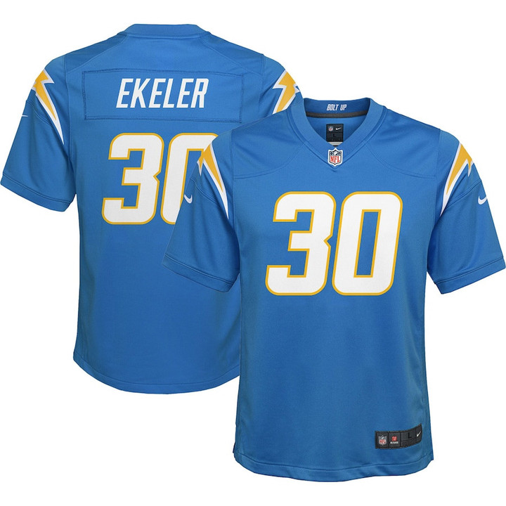 Austin Ekeler Los Angeles Chargers Youth Game Jersey - Powder Blue