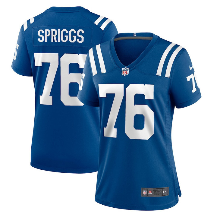 Jason Spriggs Indianapolis Colts Women's Player Game Jersey - Royal